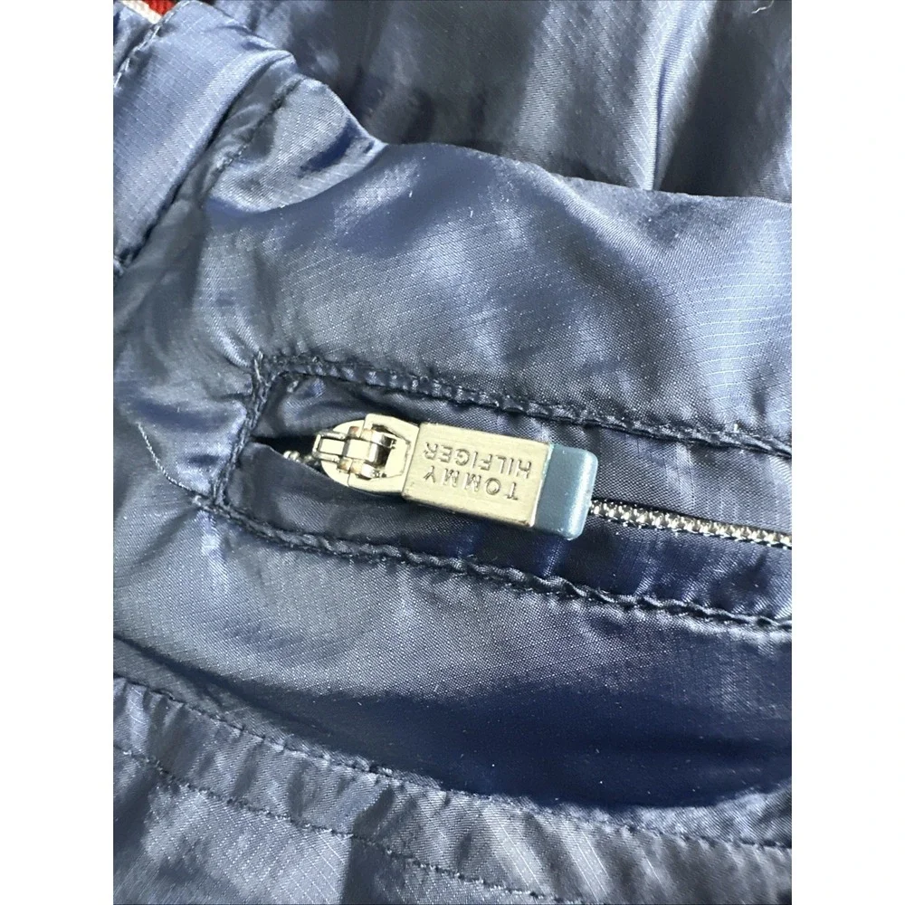 Tommy Hilfiger Windbreaker Jacket‎ Girls Youth Medium Navy